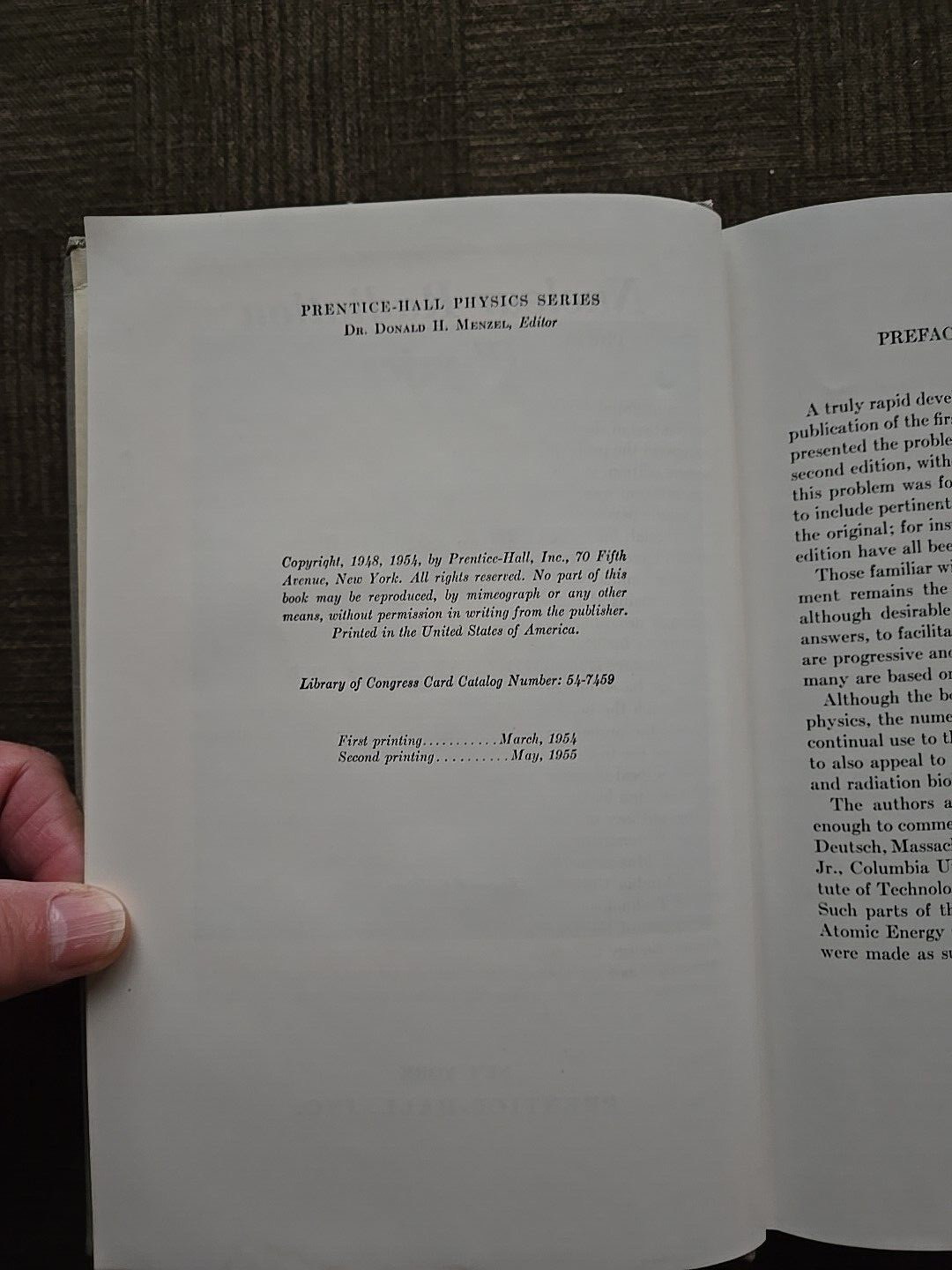 NUCLEAR RADIATION PHYSICS by R.E. Lapp & H.l. Andrews 2nd Ed Prentice Hall ©1955