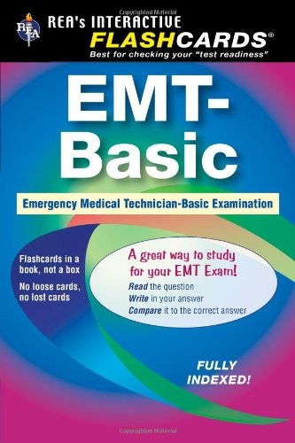 EMT-Basic – Interactive Flashcards Book for EMT (REA) (REA Test Preps), Not …
