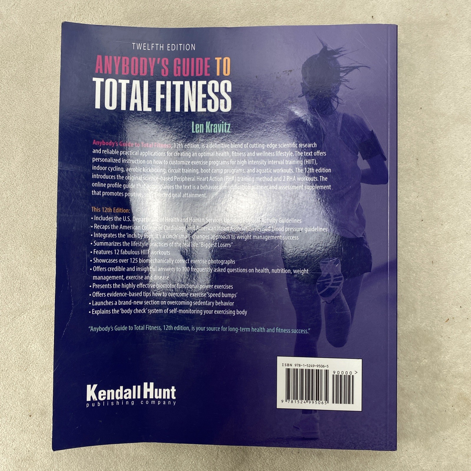 Anybody’s Guide to Total Fitness by Leonard Kravitz (2020, Print, Other)