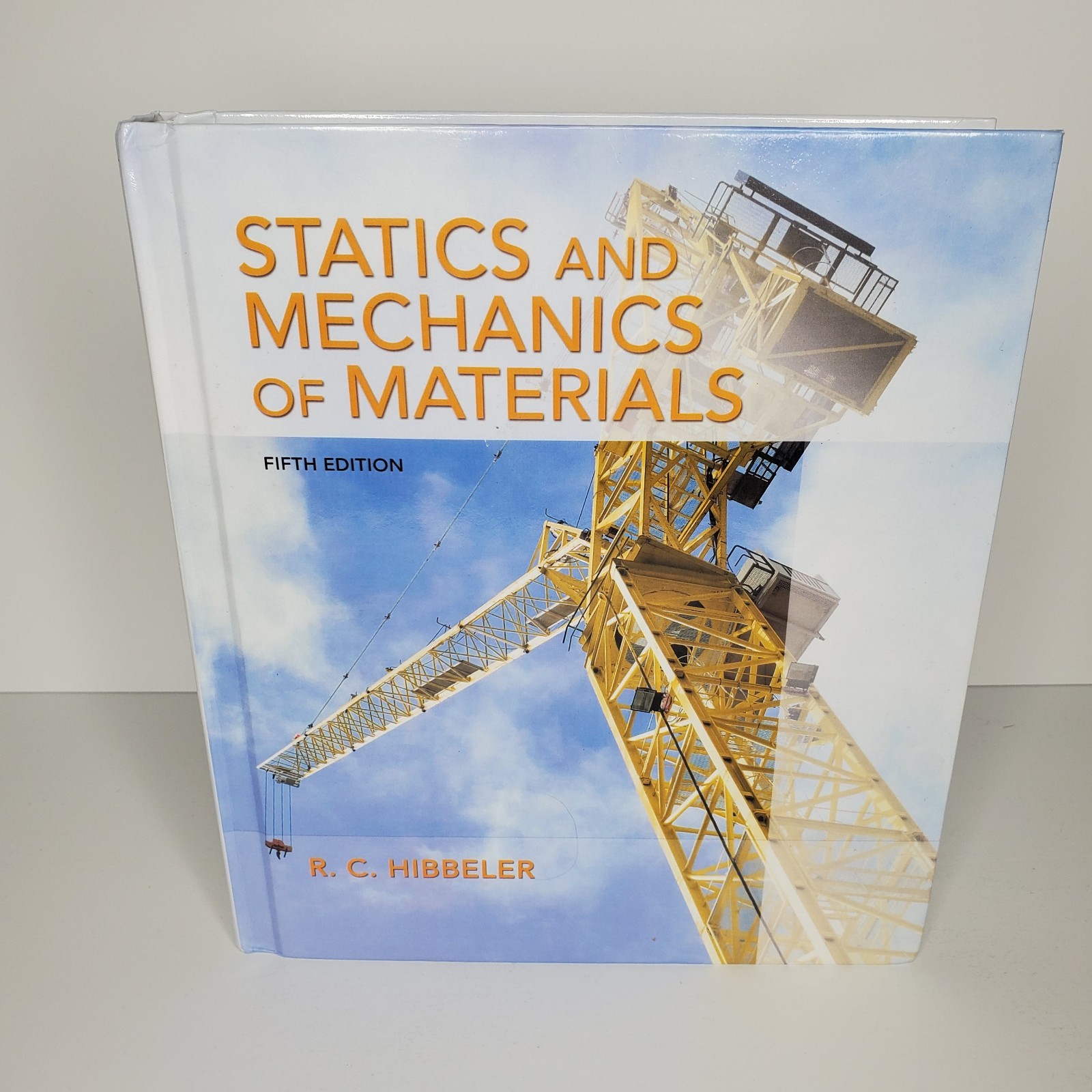 Statics and Mechanics of Materials 5th Edition Hardcover Used Good