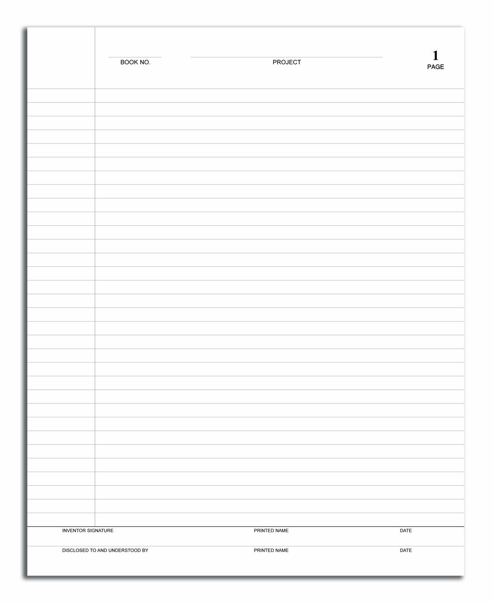 BookFactory Lab Notebook Laboratory Notebook – Professional Grade – 96 Pages,