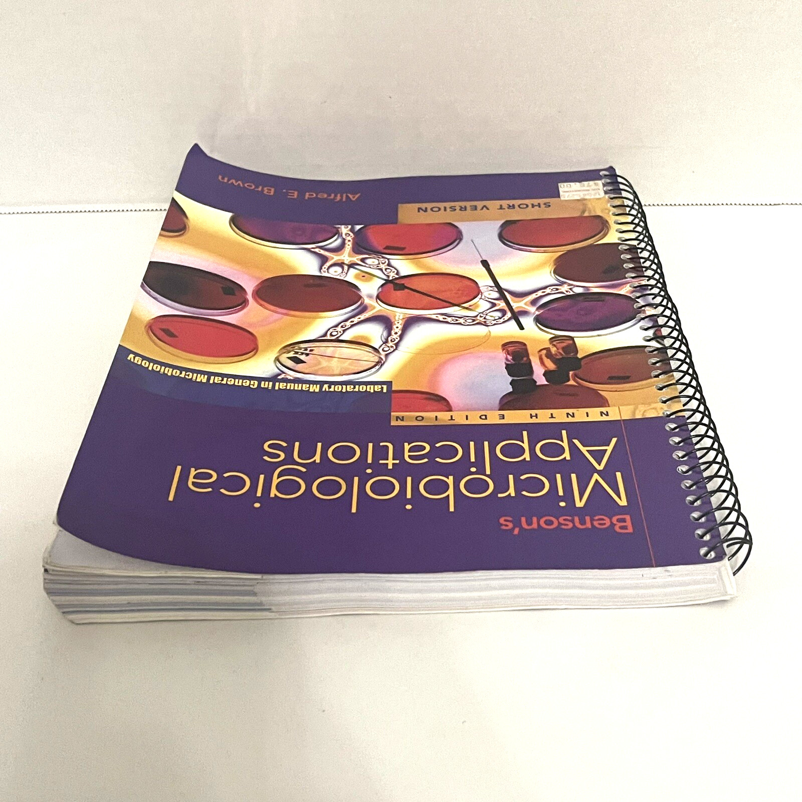 Bensons Microbiological Applications Short Version 9th Edition Spiral Book