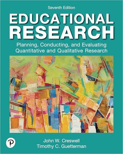 Educational Research Planning – VERY GOOD