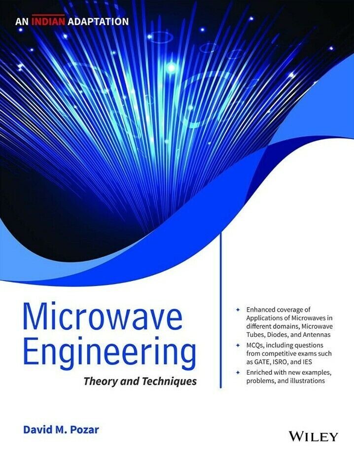 4-7DAYS DELIVERY- Microwave Engineering by David M. Pozar, INTERNATIONAL EDITION