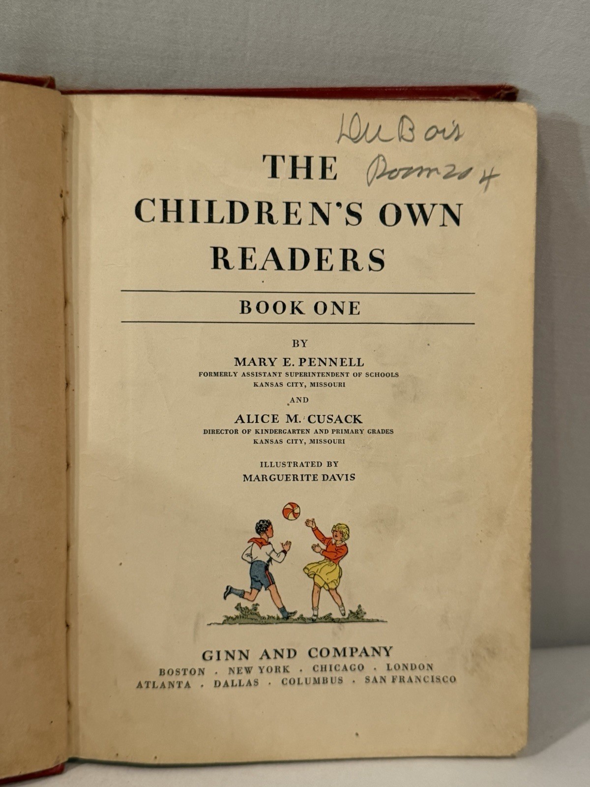 Vintage 1929 The Children’s Own Readers Book One Pennell & Cusack Hardcover