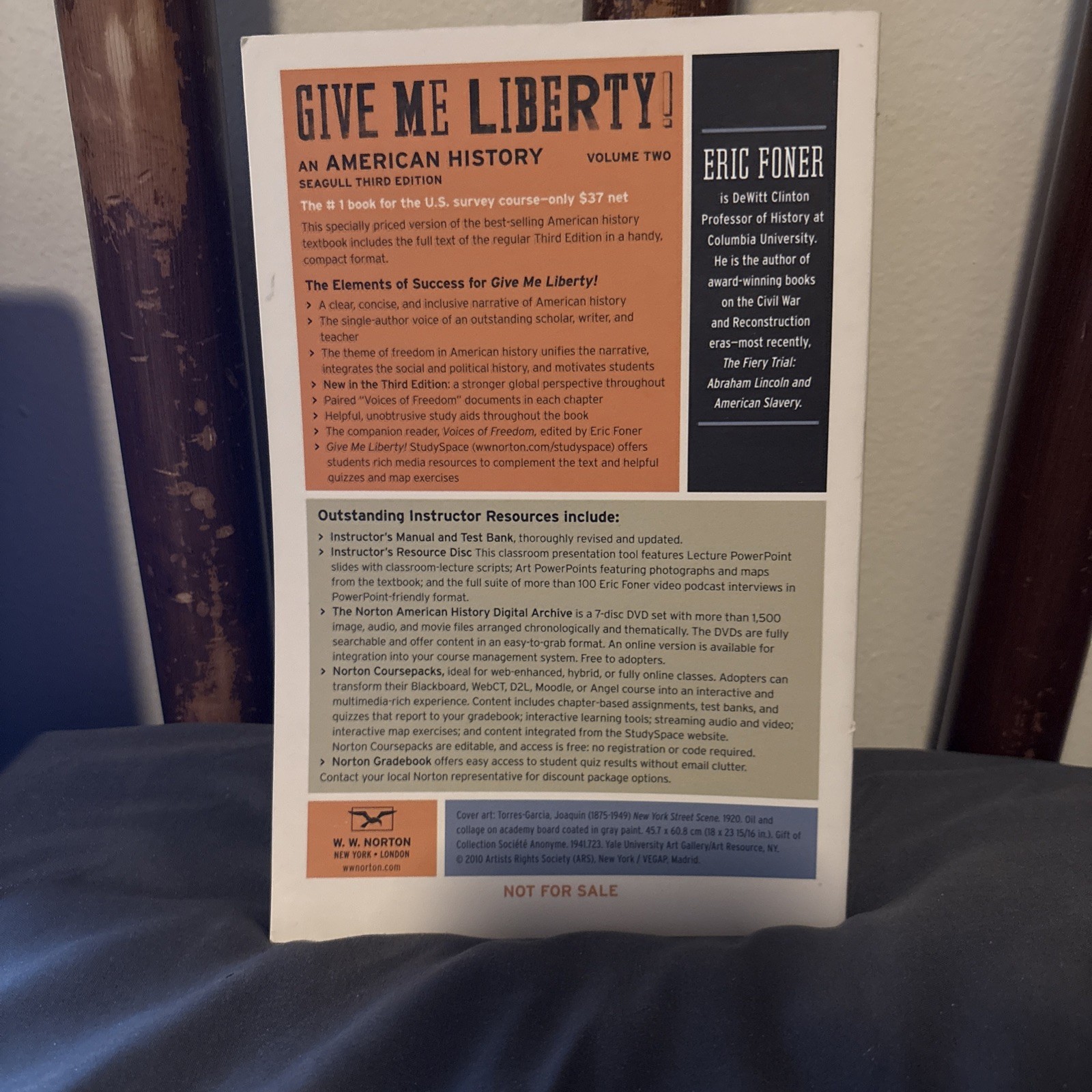 Give Me Liberty!: An American History (Seagull Third Edition) (Vol. 2) – GOOD