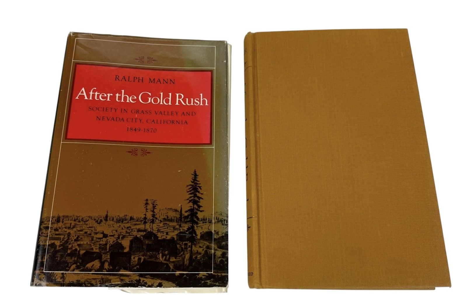 After the Gold Rush Ralph Mann 1982 Hardcover Dust Jacket California History