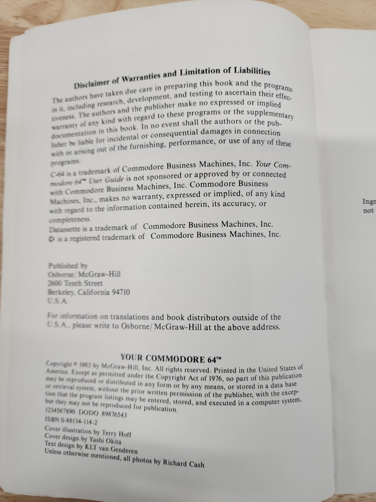 Your Commodore 64 A Guide to the Commodore 64 Computer Osborne McGraw Hill