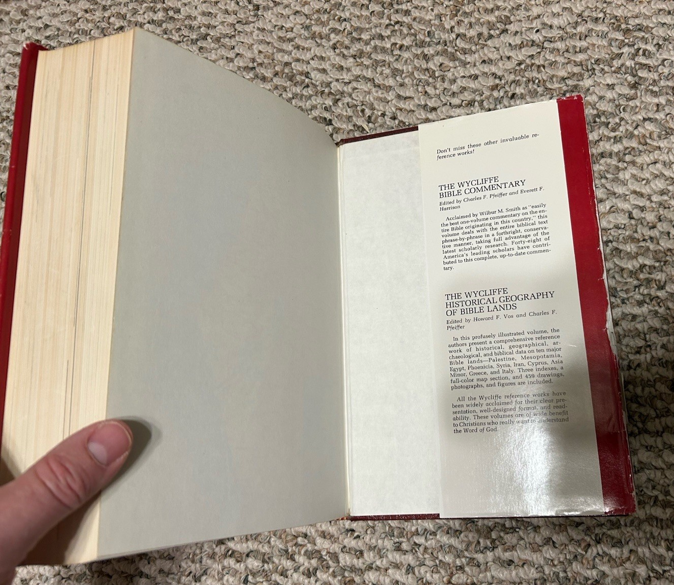 The Wycliffe Bible Encyclopedia Vol 1 & 2 – Hardcover 1976