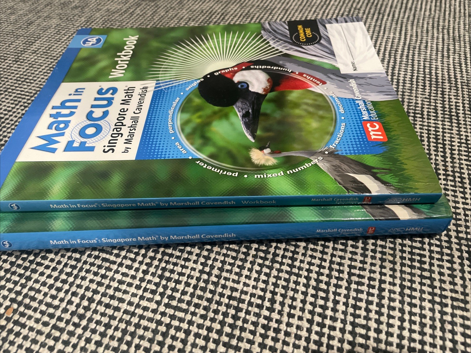 Math in Focus: Singapore Math: 4th Grade Student 4A Textbook and Workbook Set