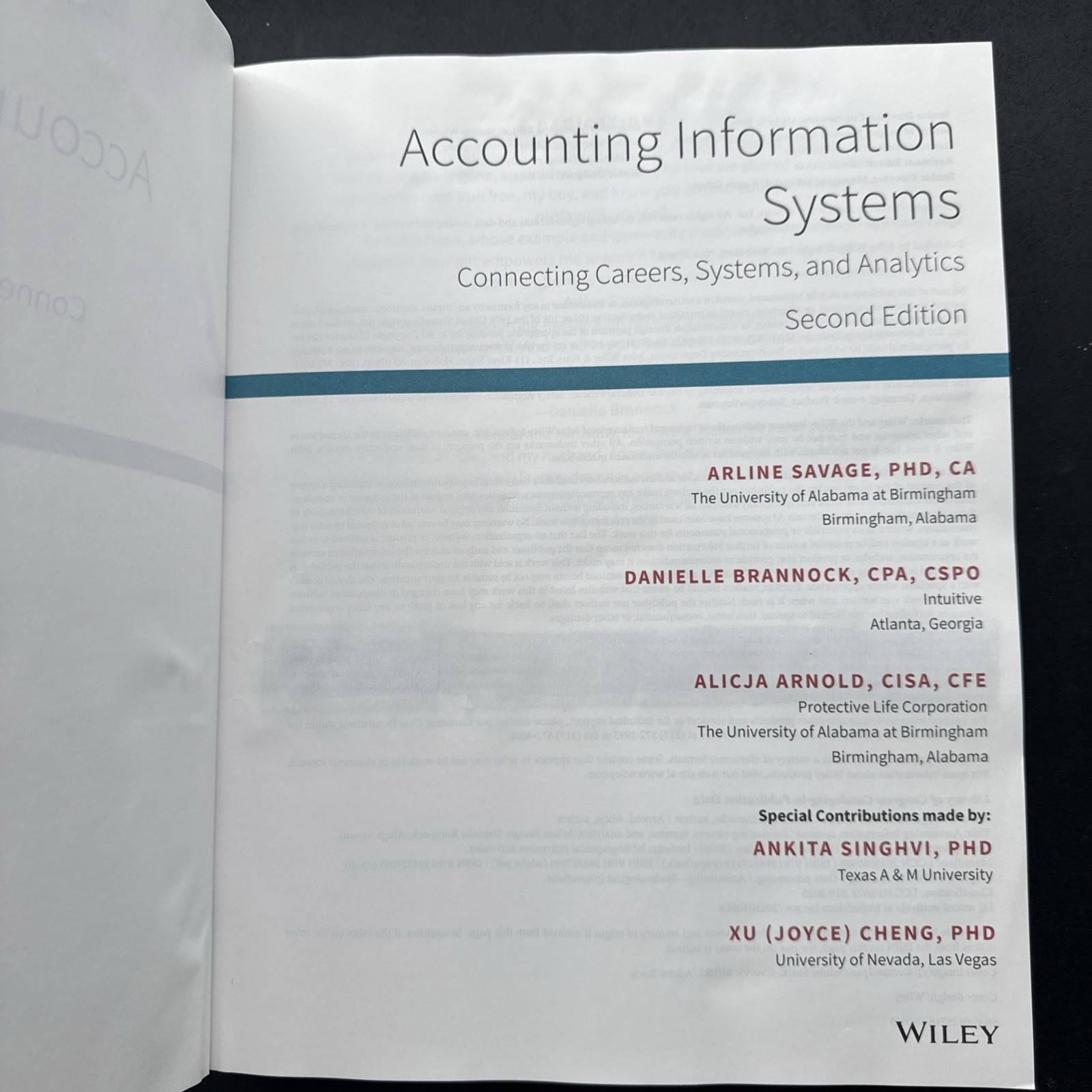 Accounting Information Systems : Connecting Careers, Systems, and Analytics…