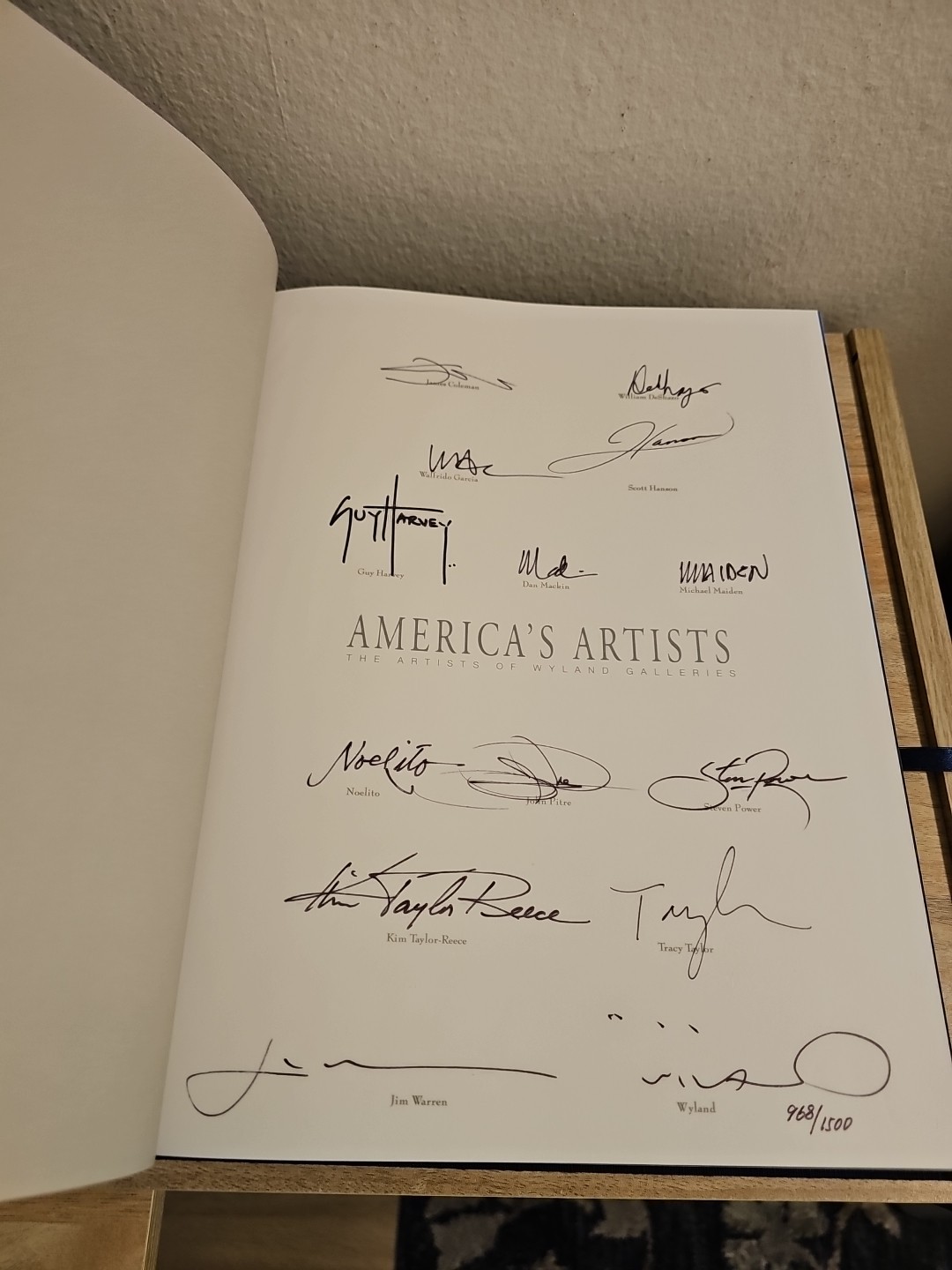 America’s Artists The Artists Of Wyland Galleries Book Limited Edition 968/1500