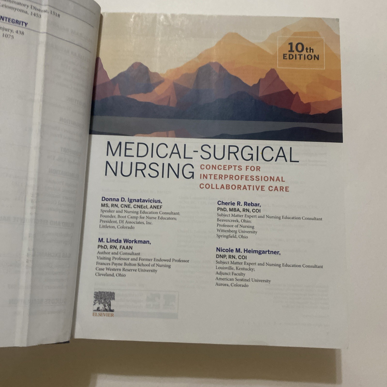 Medical-Surgical Nursing Concepts For Interprofessional Collaborative Care HC