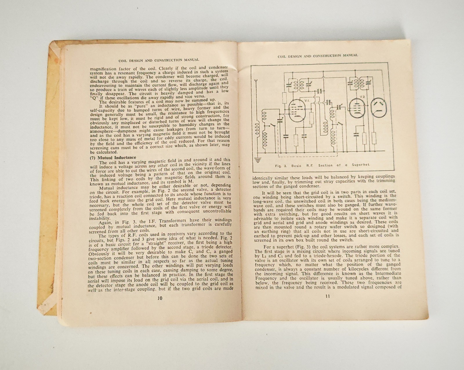 Vintage Coil Design and Construction Manual No.160 Bernards Radio Book 1960 Elec