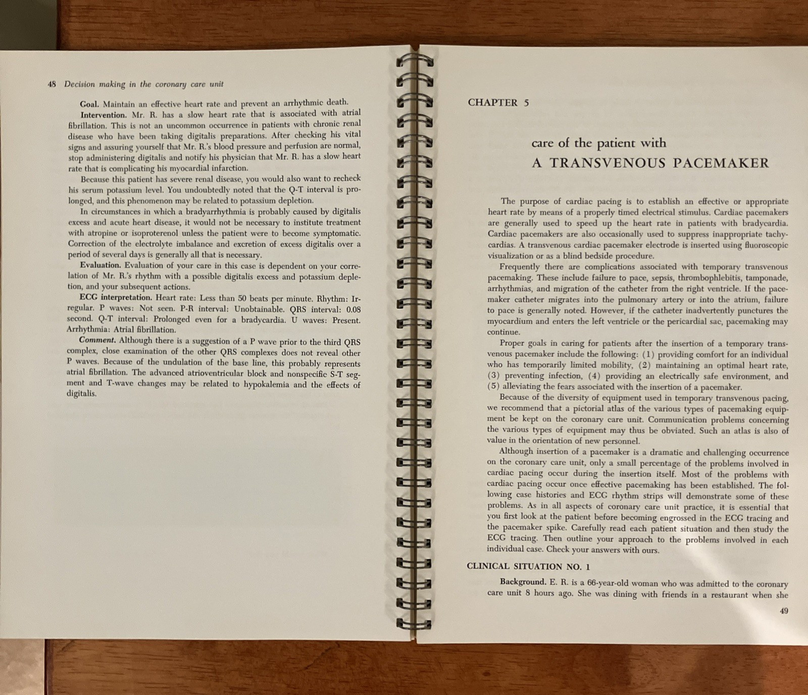 Decision Making In The Coronary Care Unit Nursing Education 1976 2nd Edition