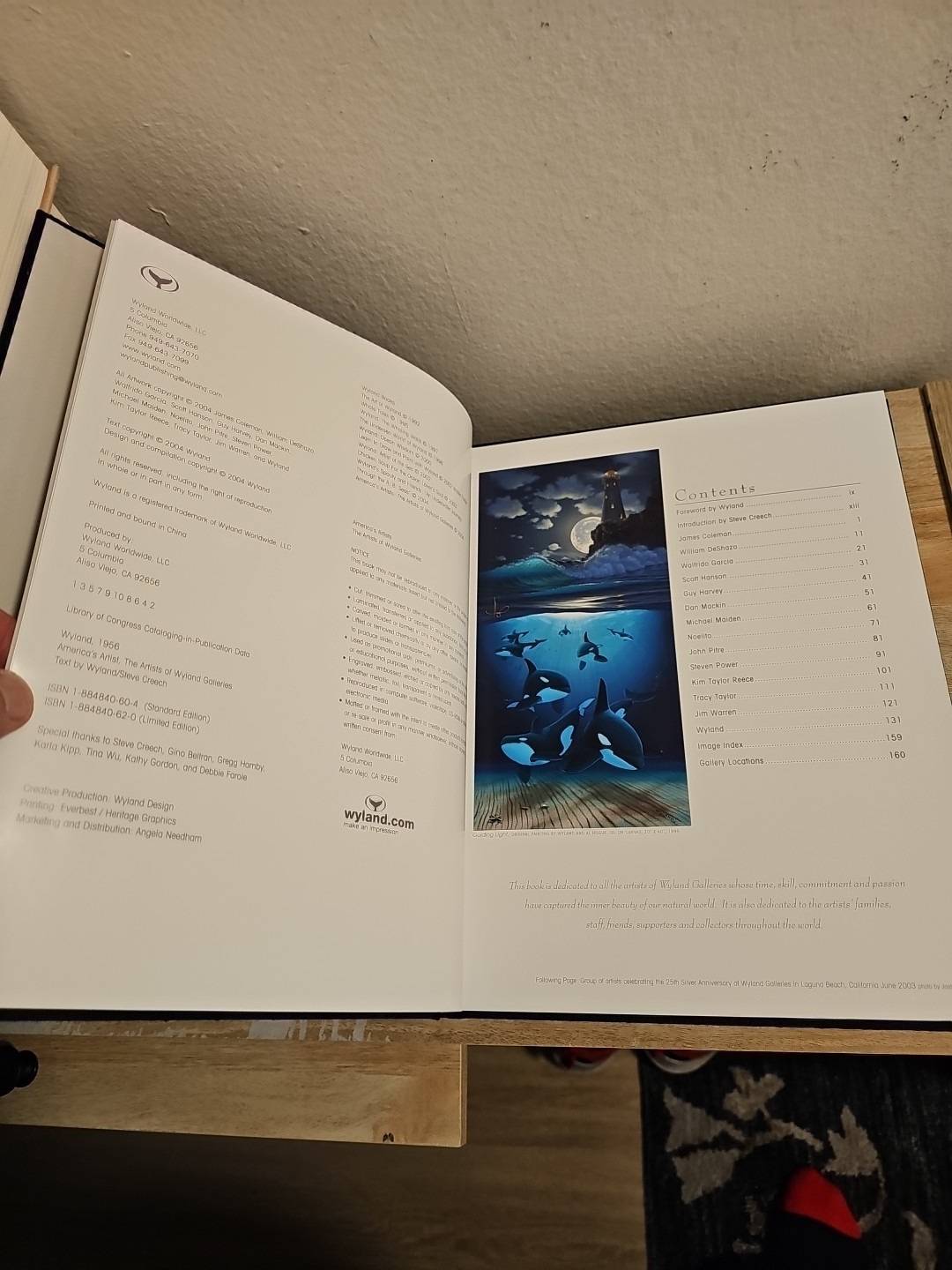 America’s Artists The Artists Of Wyland Galleries Book Limited Edition 968/1500