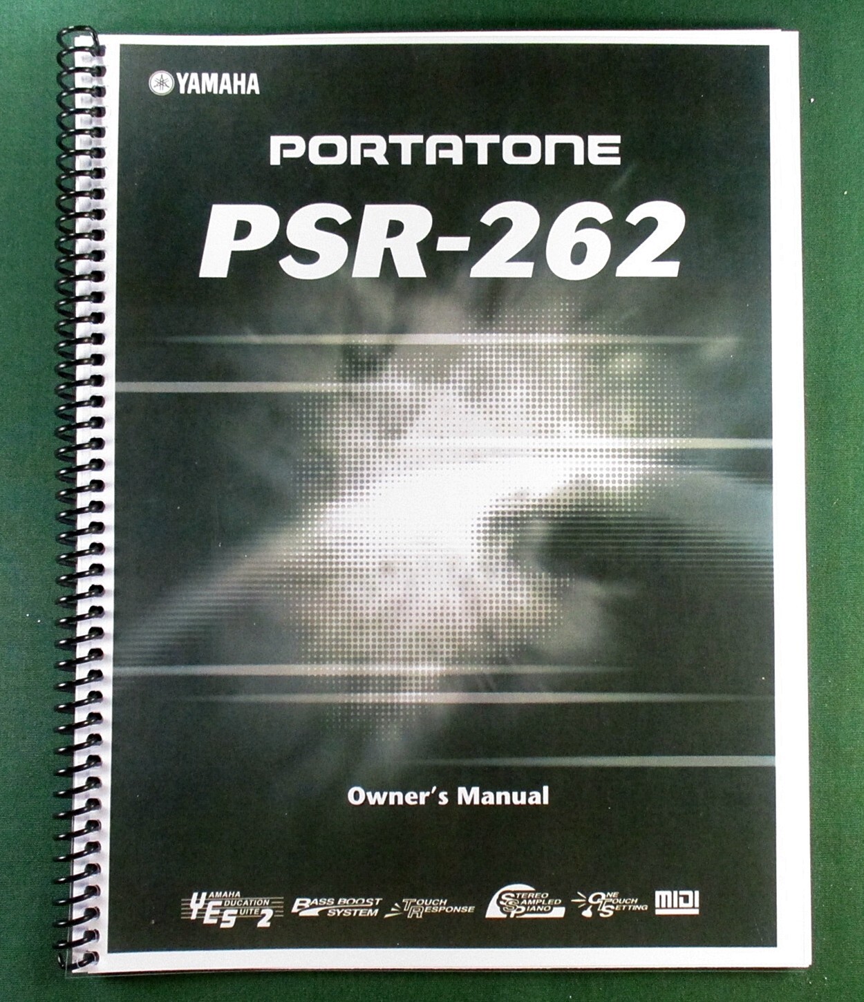 Yamaha PSR-262 Instruction Manual: 64 Pages & Protective Covers!