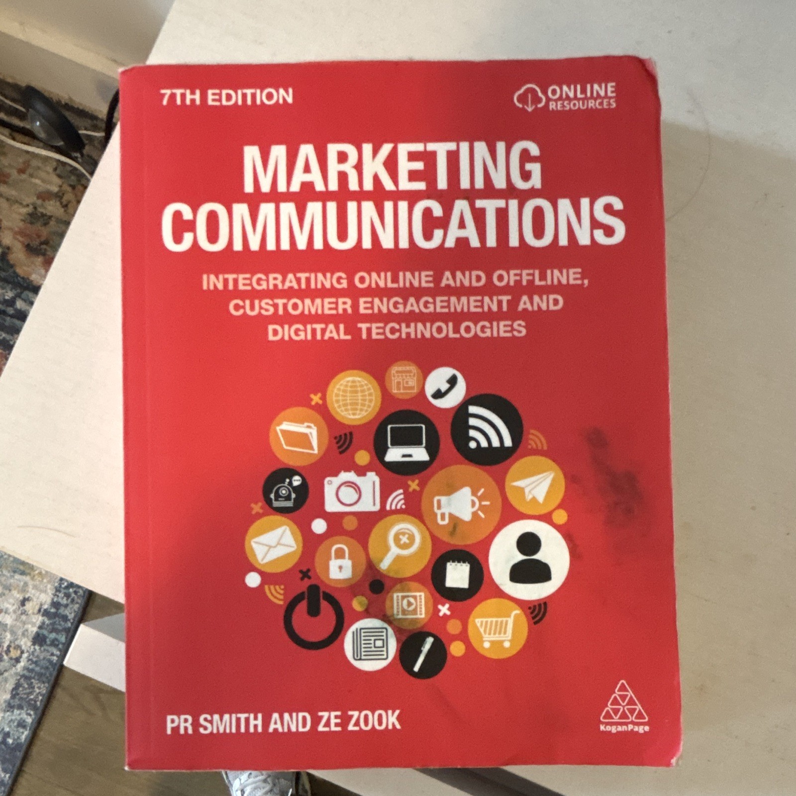 Marketing Communications 7th Ed PR Smith & Ze Zook Hardcover Kogan Page 2016