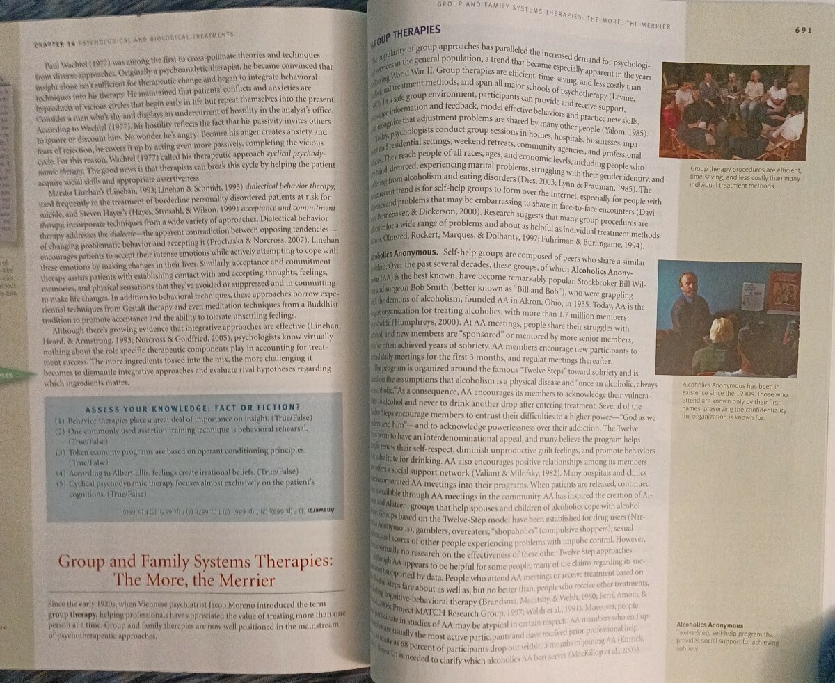 PSYCHOLOGY: From Inquiry to Understanding (2009 Hardback Book)