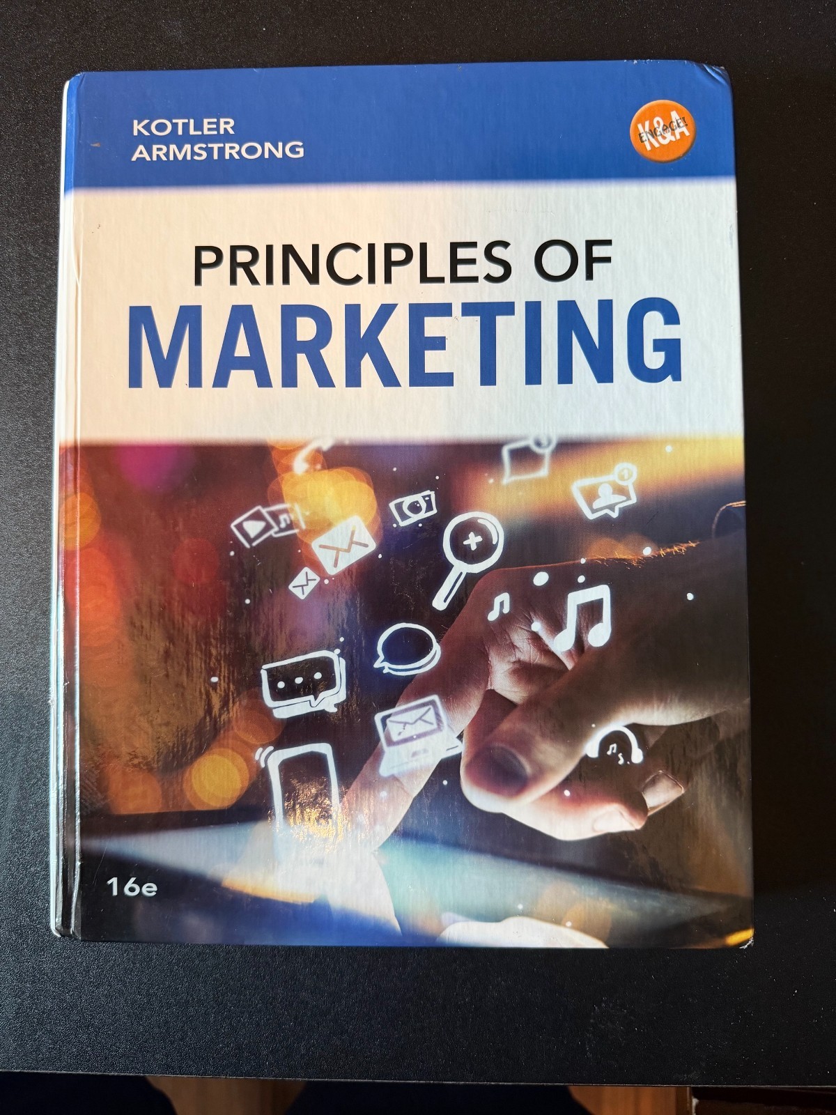 Principles of Marketing Hardcover Philip T., Armstrong, Gary Kotl