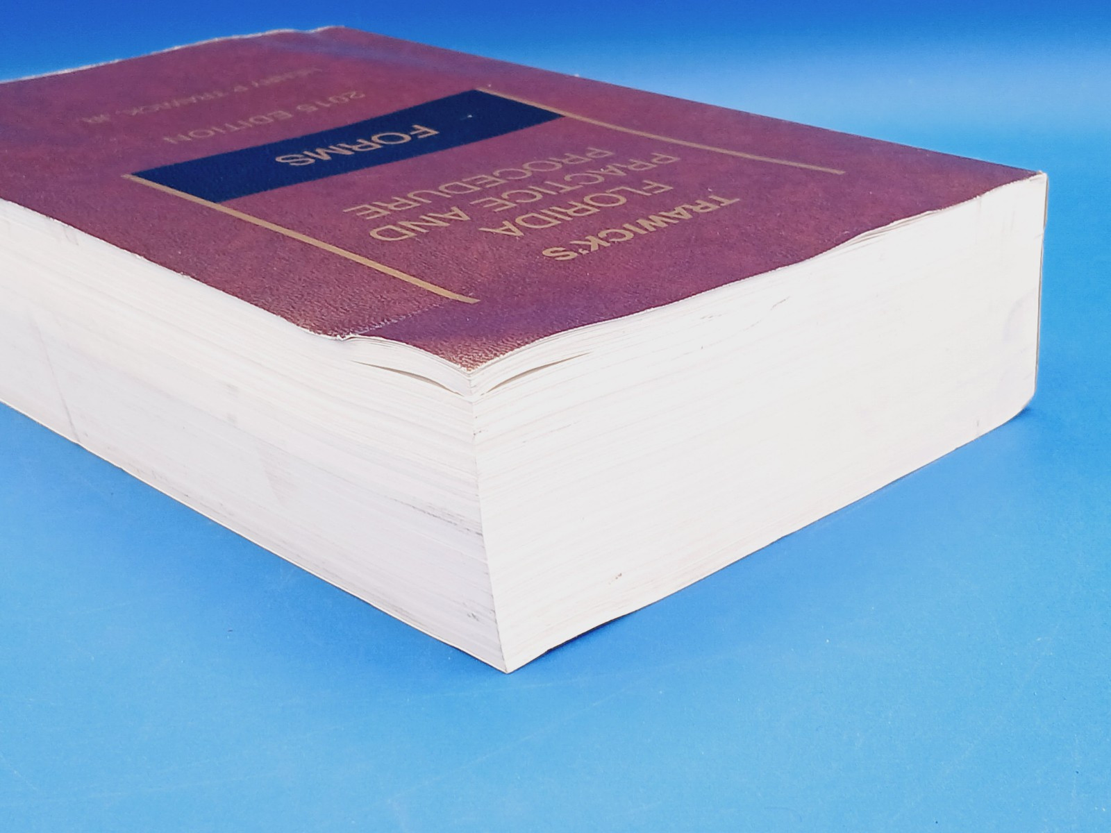 Trawick’s Florida Practice & Procedure 2015. Ex-library