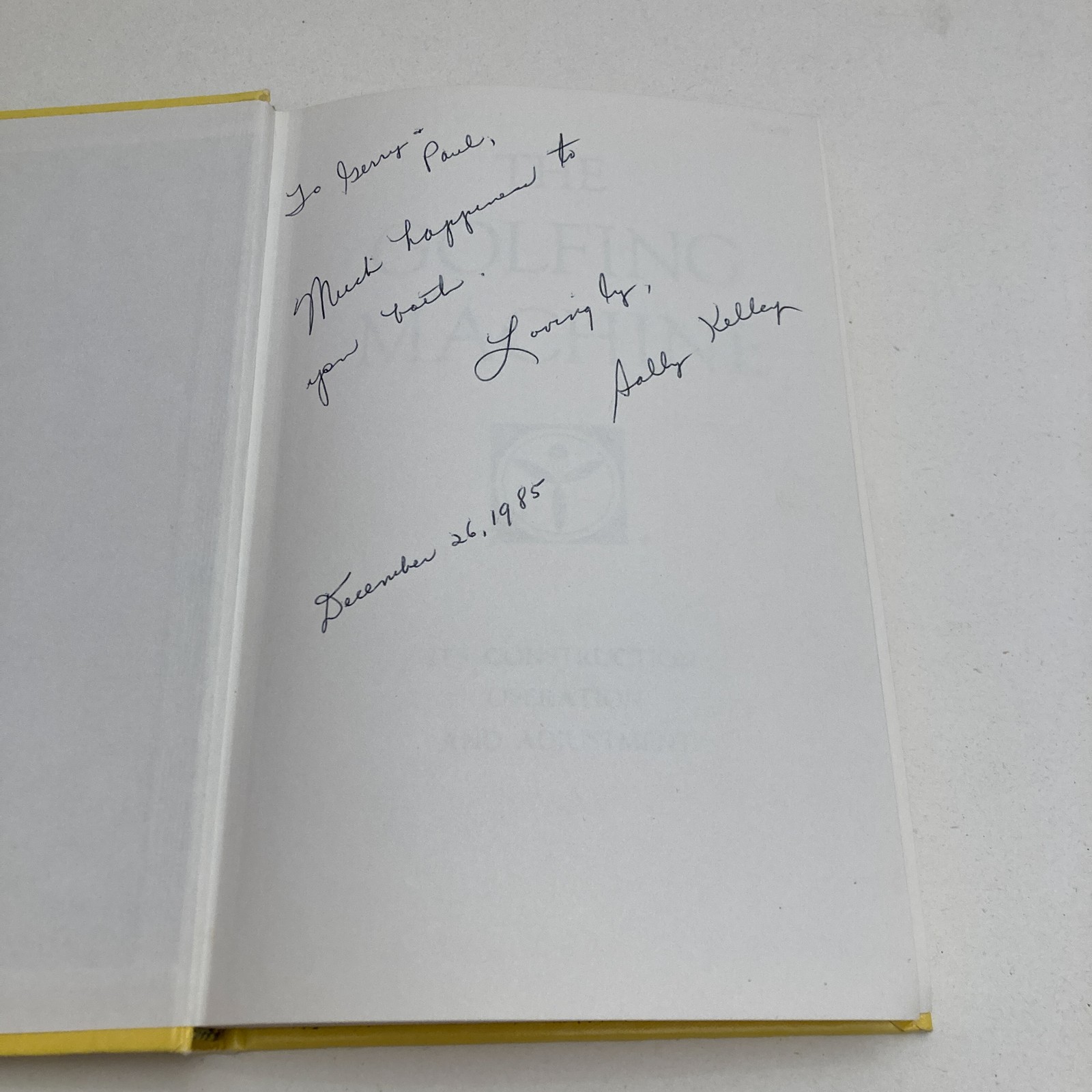 [Signed] The Golfing Machine by Homer Kelley (Hardback, 1982)
