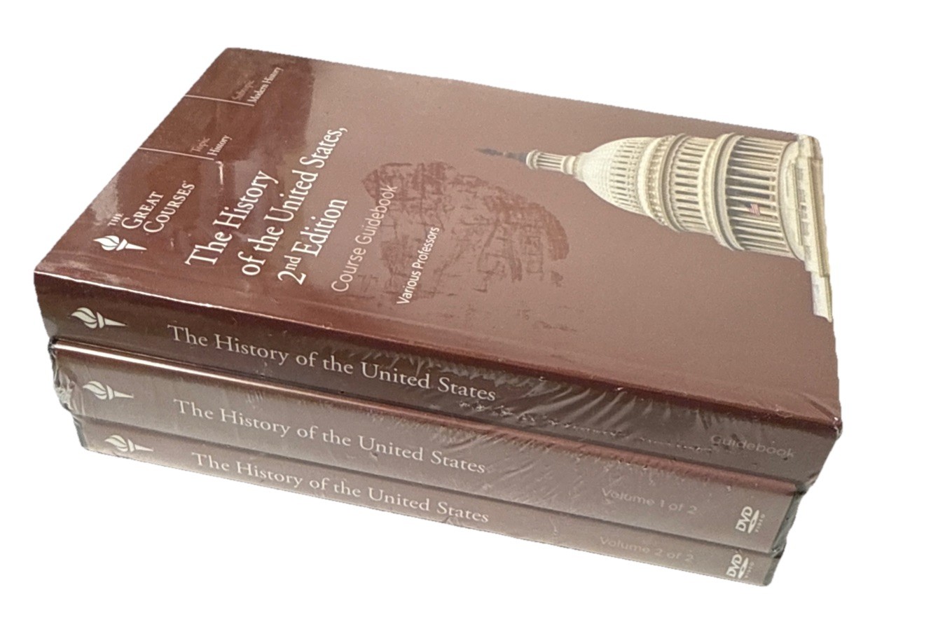 New The History of the United States 2nd Edition by Various Guidebook & DVD 2003