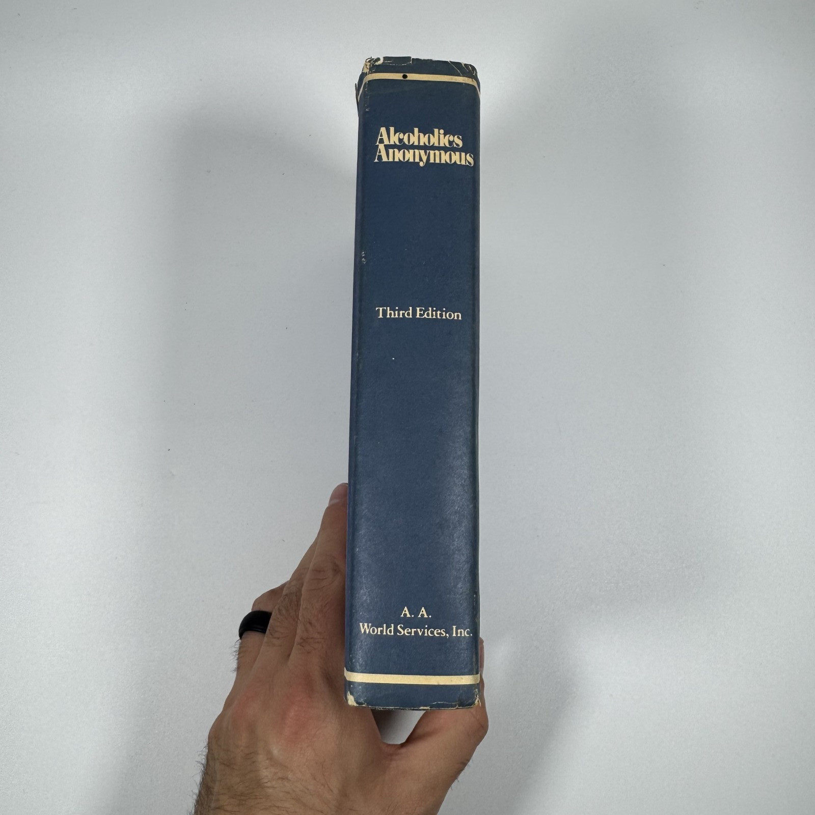 AA Big Book Hardcover Alcoholics Anonymous 1976 3rd Edition Rare 39th