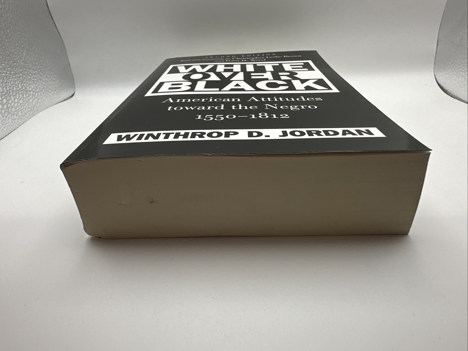 White Over Black : American Attitudes… 2nd Edition by Jordan (Paperback, 2012)