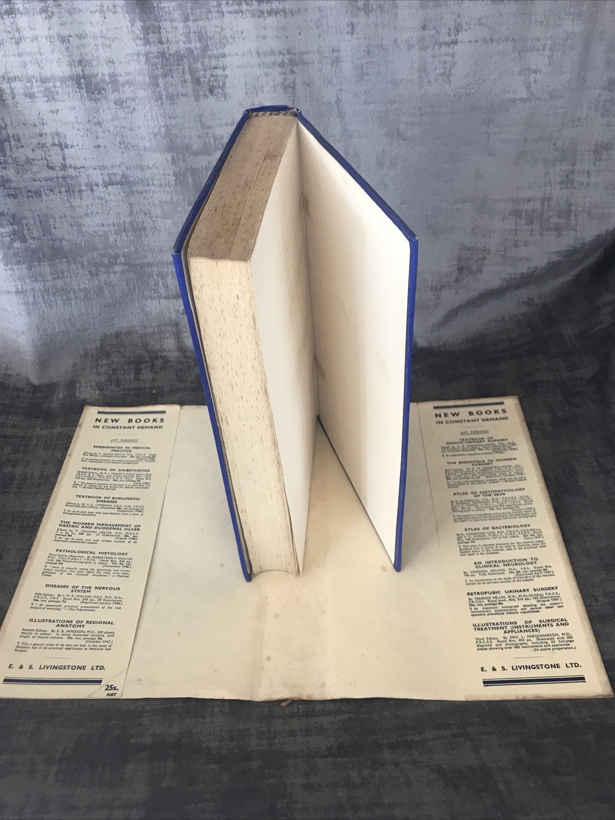 Medicine By A E Clark Kennedy Volume One & Two HB DJ Rare 1949 E & S Livingstone