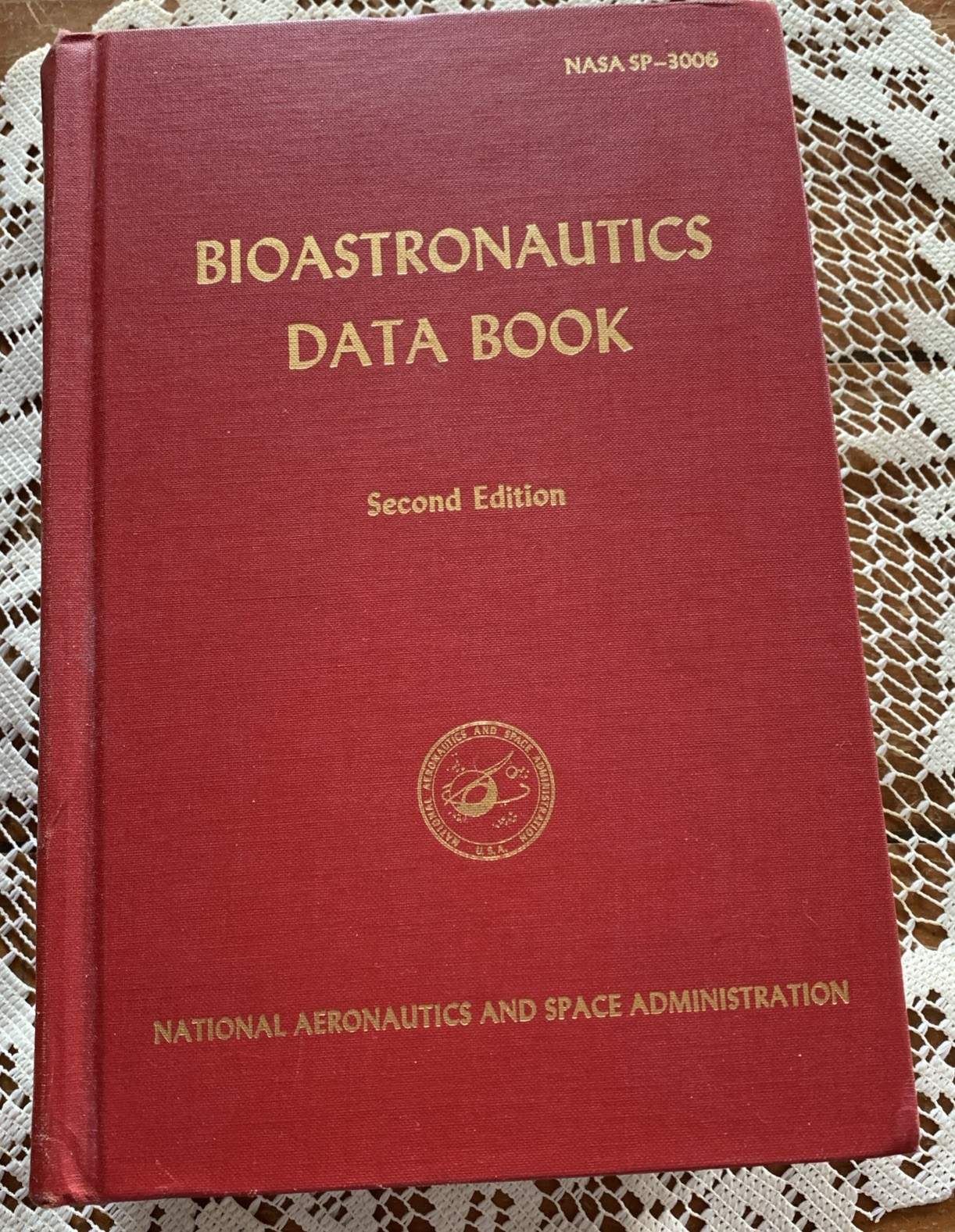 NASA Bioastronautics Data Book 2nd Edition Planetarium Library