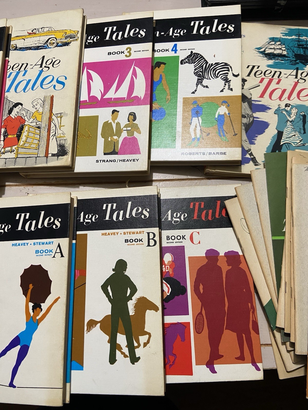Vintage 1960’s Teen-Age Tales Learning Books W/ Teachers Manuals – Homeschool