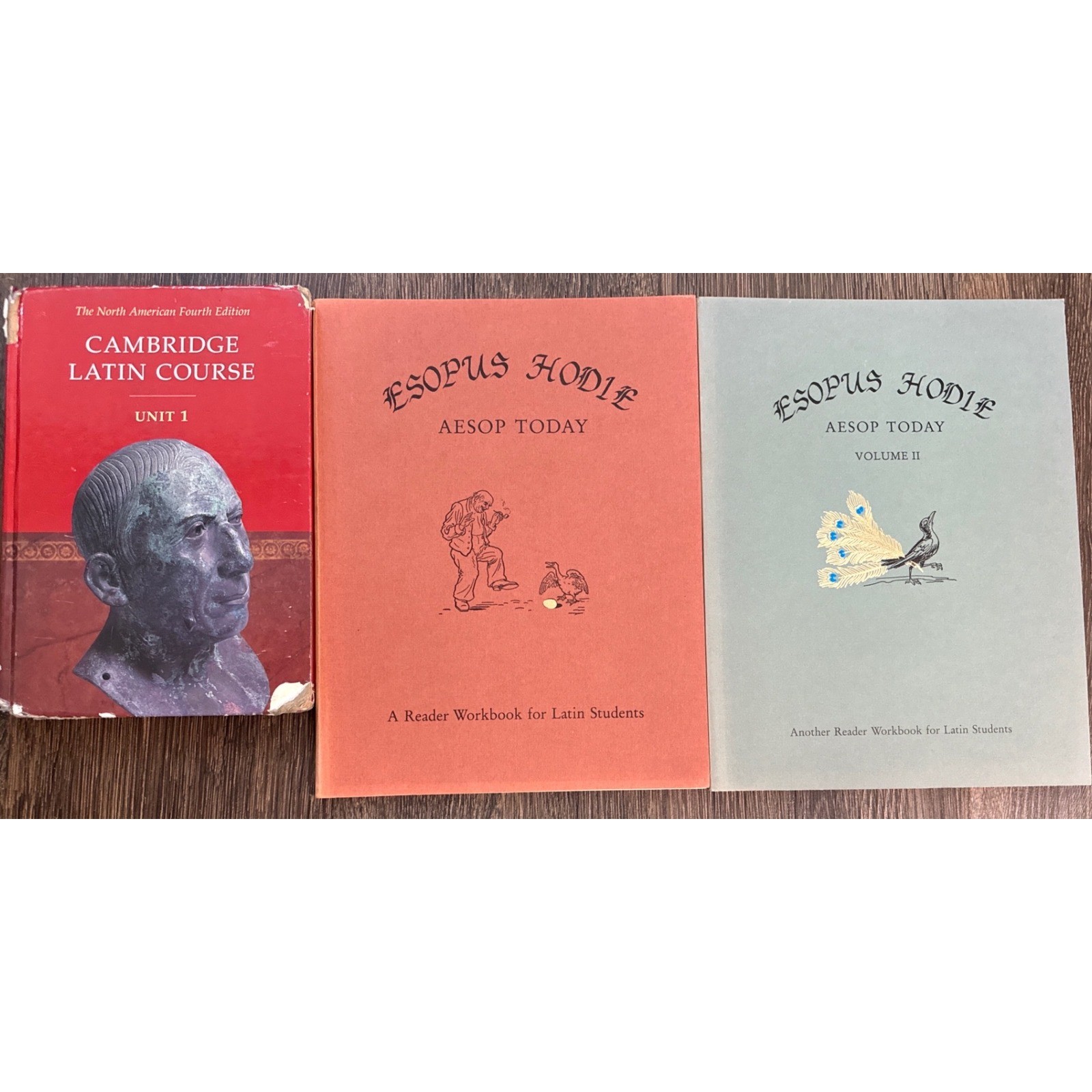 Cambridge Latin Course Aesop Today Books Lot Homeschool Classical Education
