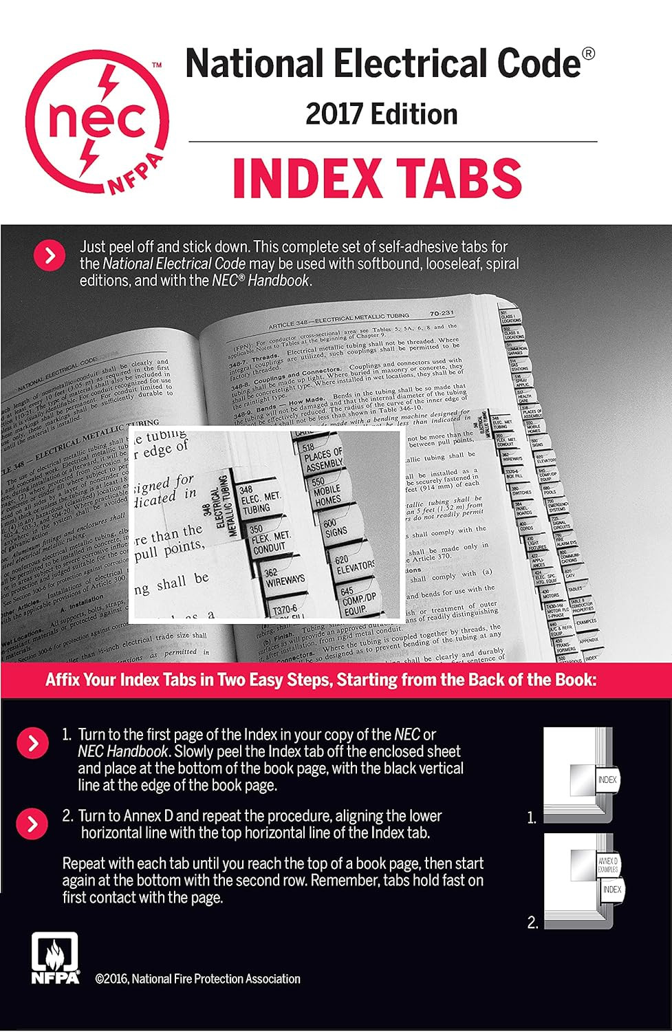 National Electrical Code, 2017 Edition, Code and Tab Set
