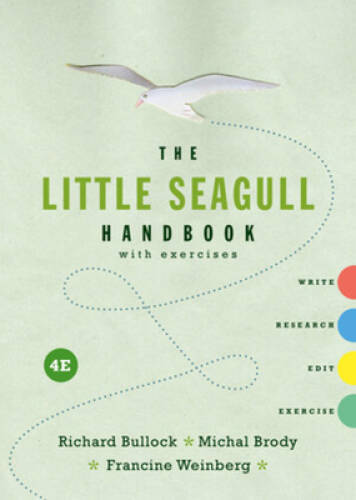 The Little Seagull Handbook with Exercises – Paperback – VERY GOOD