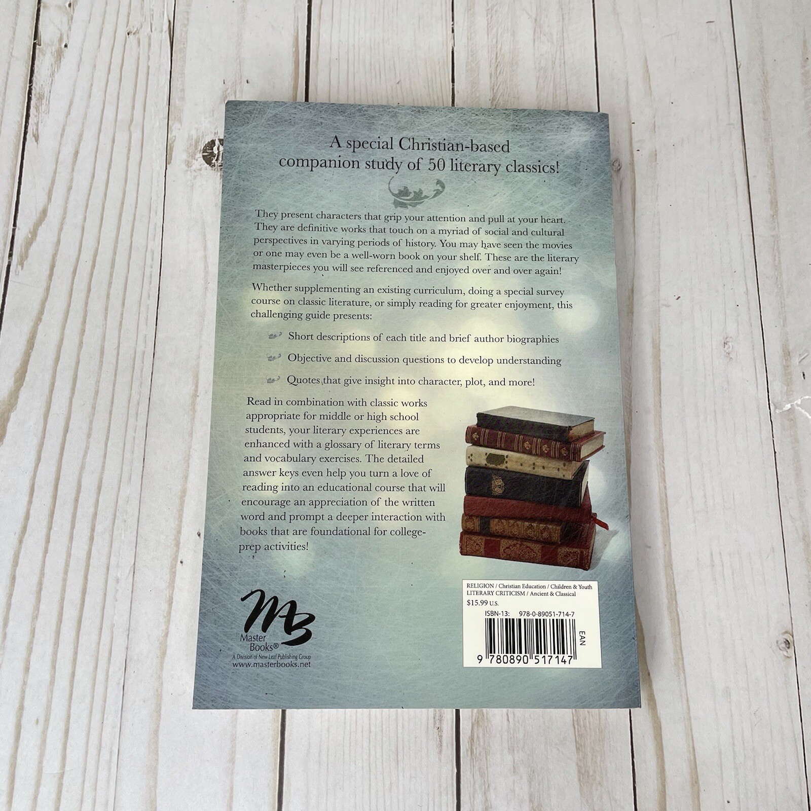 Christian Reading Companion for 50 Classics Dr. James P Stobaugh Literature Book
