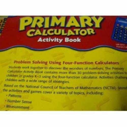 Primary Calculator Activity Book: – Paperback, by Carol A. Thornton; – Very Good