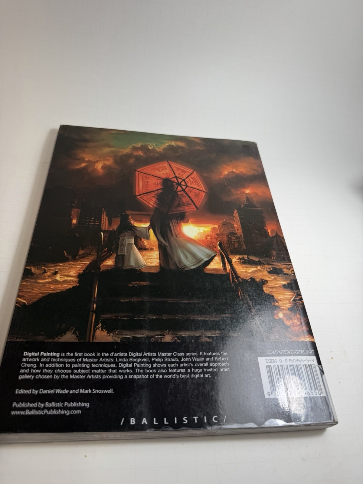 MATTE PAINTING 1 D’ARTISTE DIGITAL ARTISTS MASTER CLASS ART BOOK Excellent Cond.