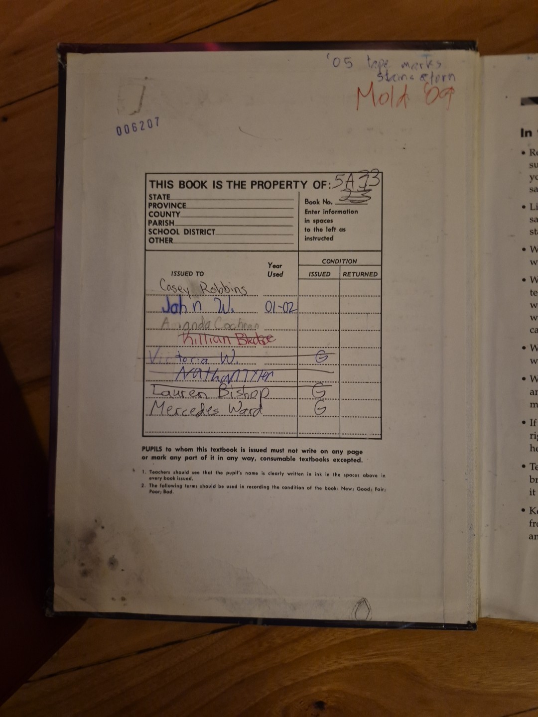 McGraw Hill Science (Texas Edition) – Level 5 HC Textbook