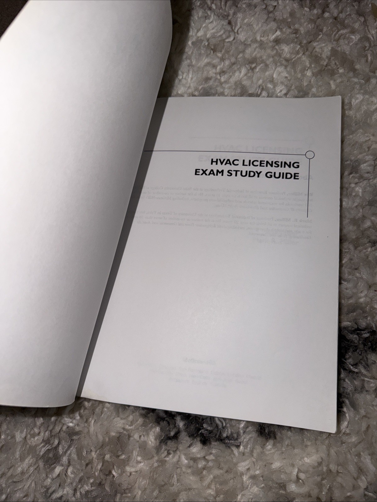 McGraw-Hill’s HVAC Licensing Study Guide by Rex Miller and Mark R. Miller (2007,
