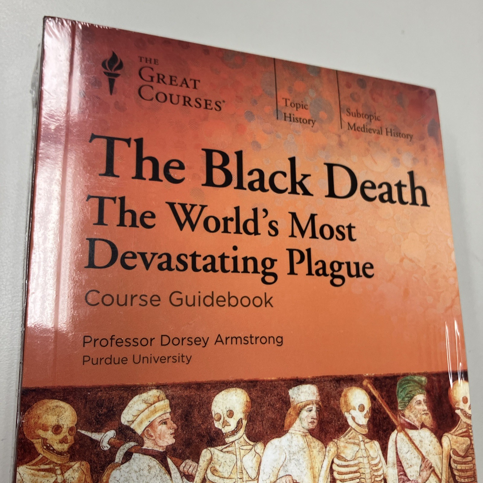 The Black Death: World’s Most Devastating Plague Great Courses SEALED DVD + Book
