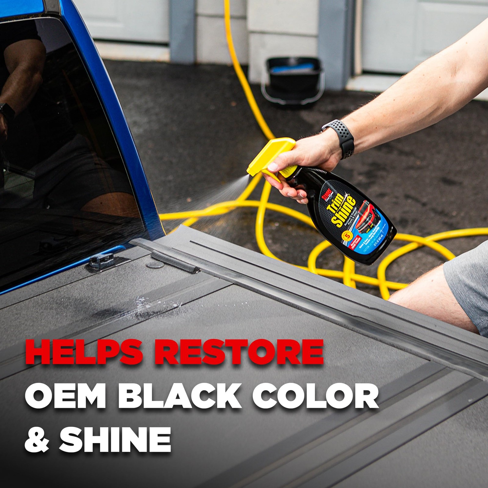 Stoner Car Care Trim Shine Protectant 22oz Revives Interior Exterior Trim