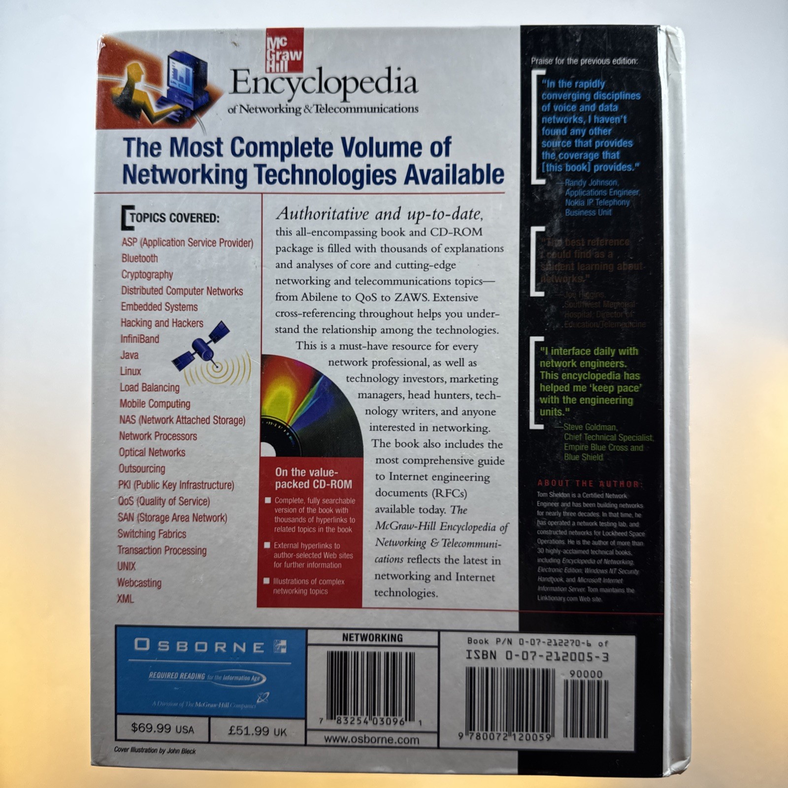 Encyclopedia of Networking & Telecommunications, Sheldon, McGraw-Hill, Osborne