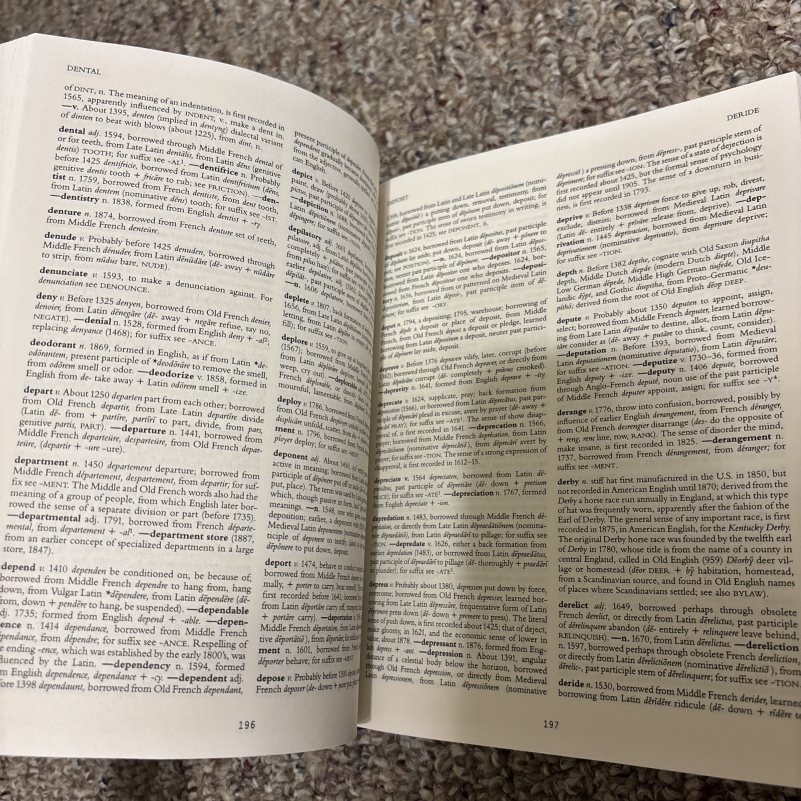 Barnhart Concise Dictionary of Etymology – Hardcover – NO DJ