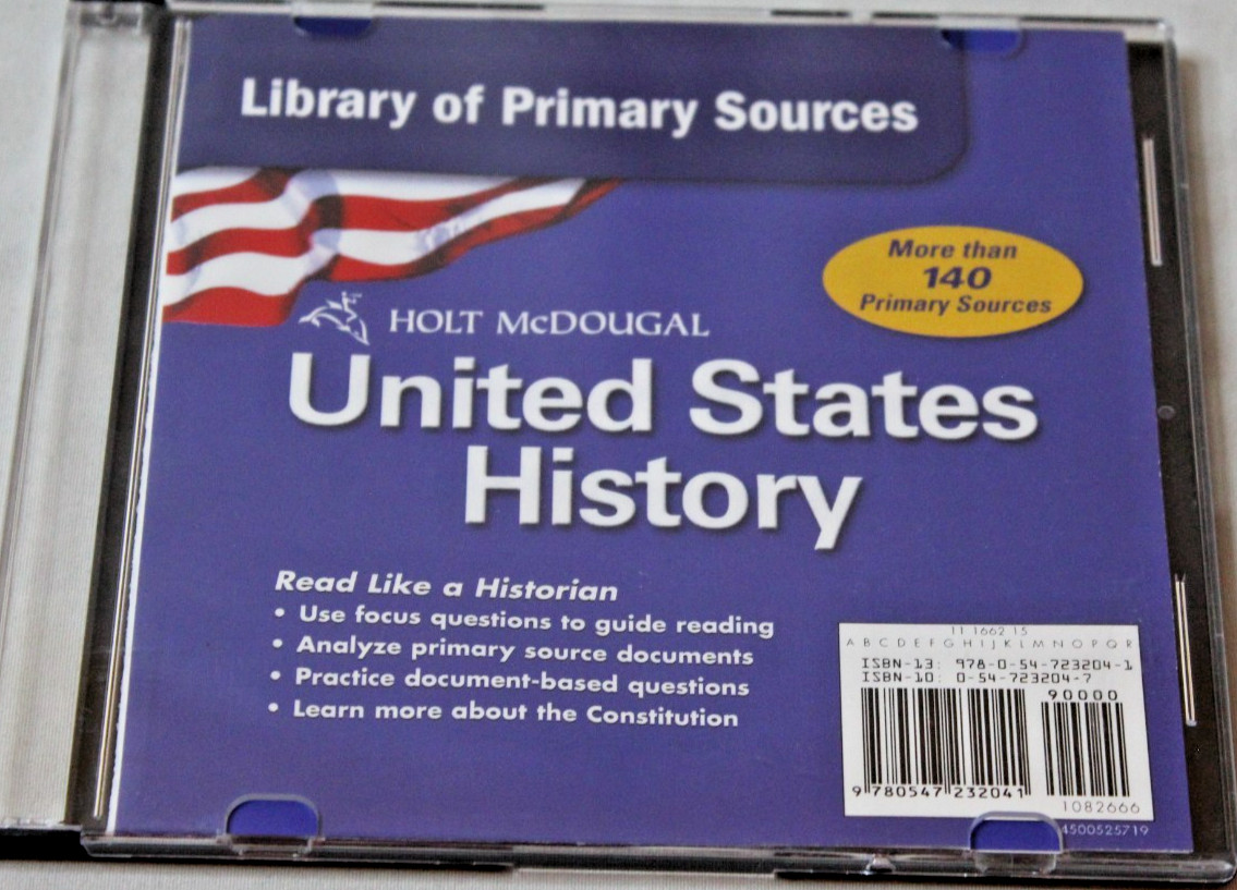 Holt McDougal United States History Social Studies Teacher’s Resource Kit Set