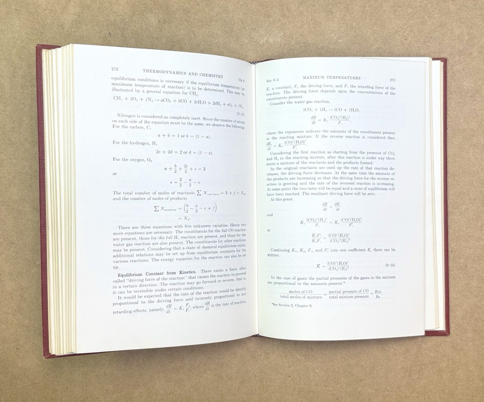 Vintage 1955 Thermodynamics by Sweigert & Goglia (Georgia Tech) HC 1st Edition