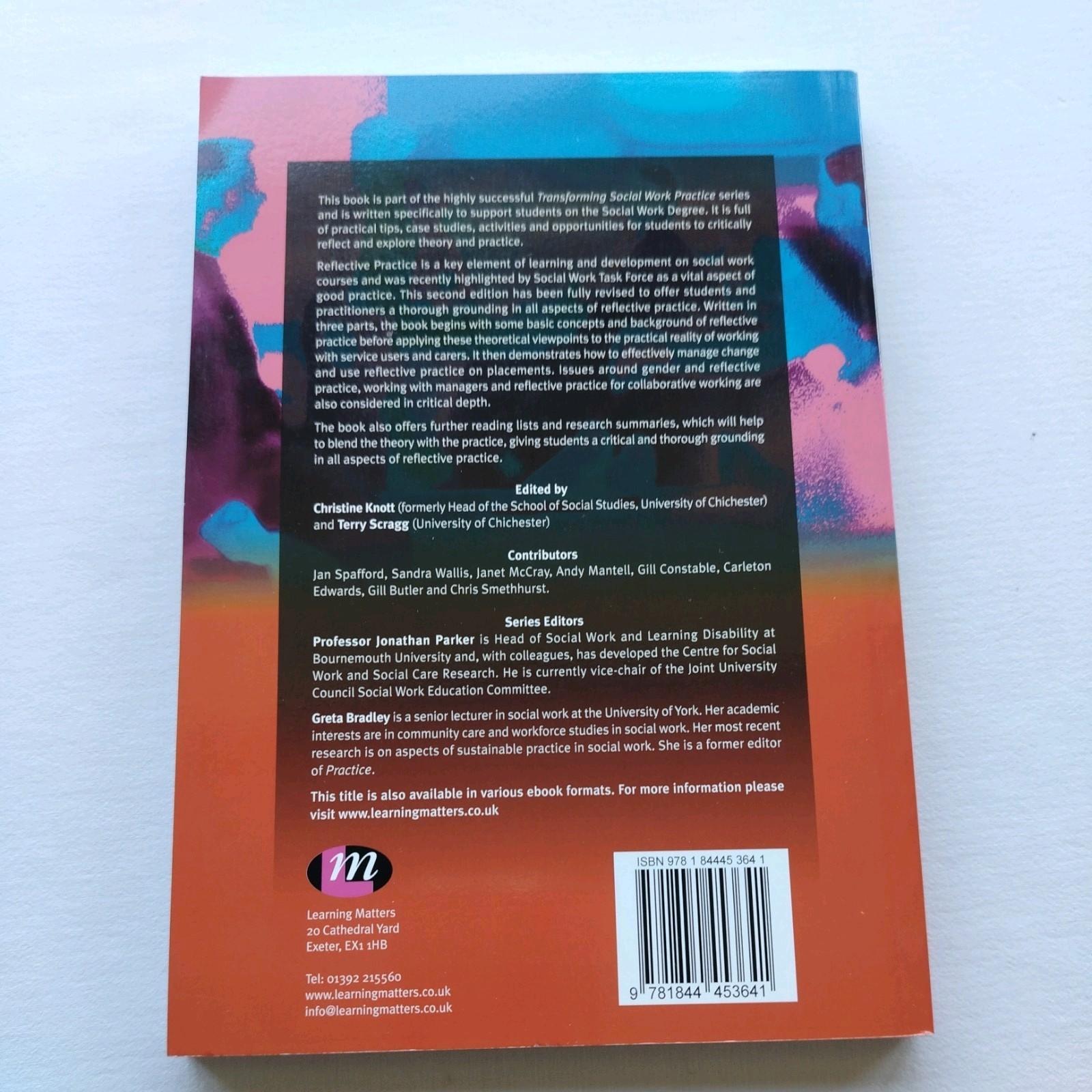 Reflective Practice in Social Work (Transforming Social Work Practice Series) B