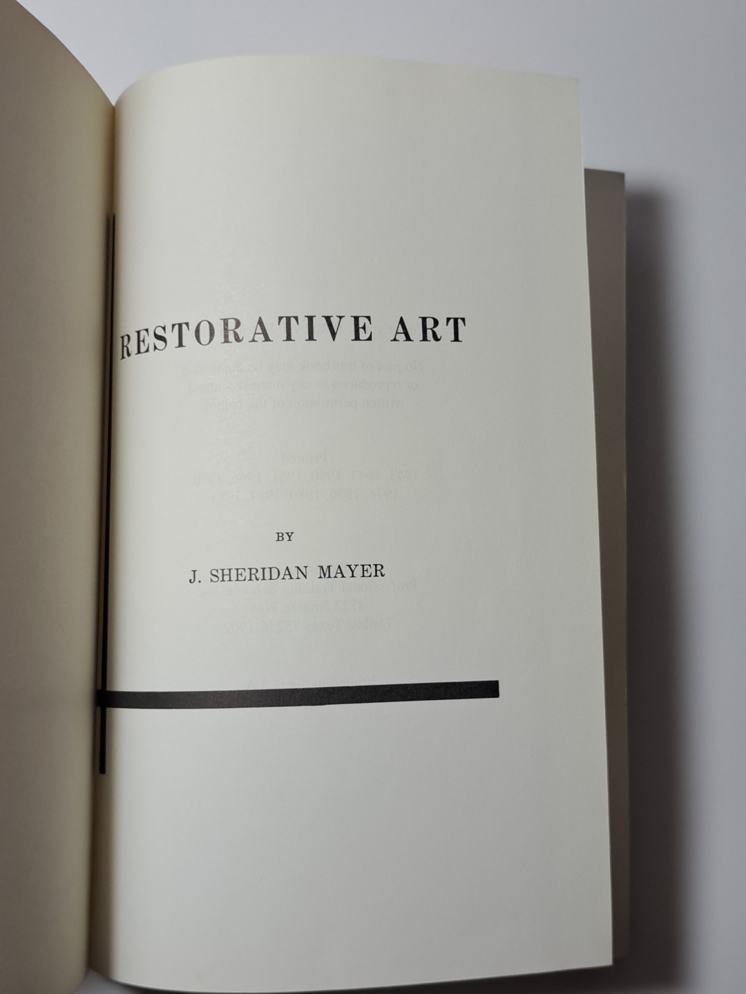 Mortuary Science Restorative Art By J Sheridan Mayer 1990 Hardcover
