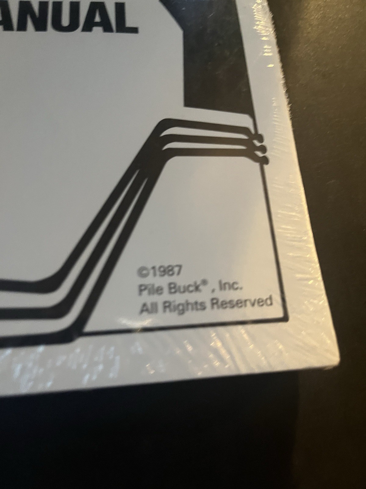 PILE BUCK STEEL SHEET PILING DESIGN MANUAL 1987 Vintage Book New