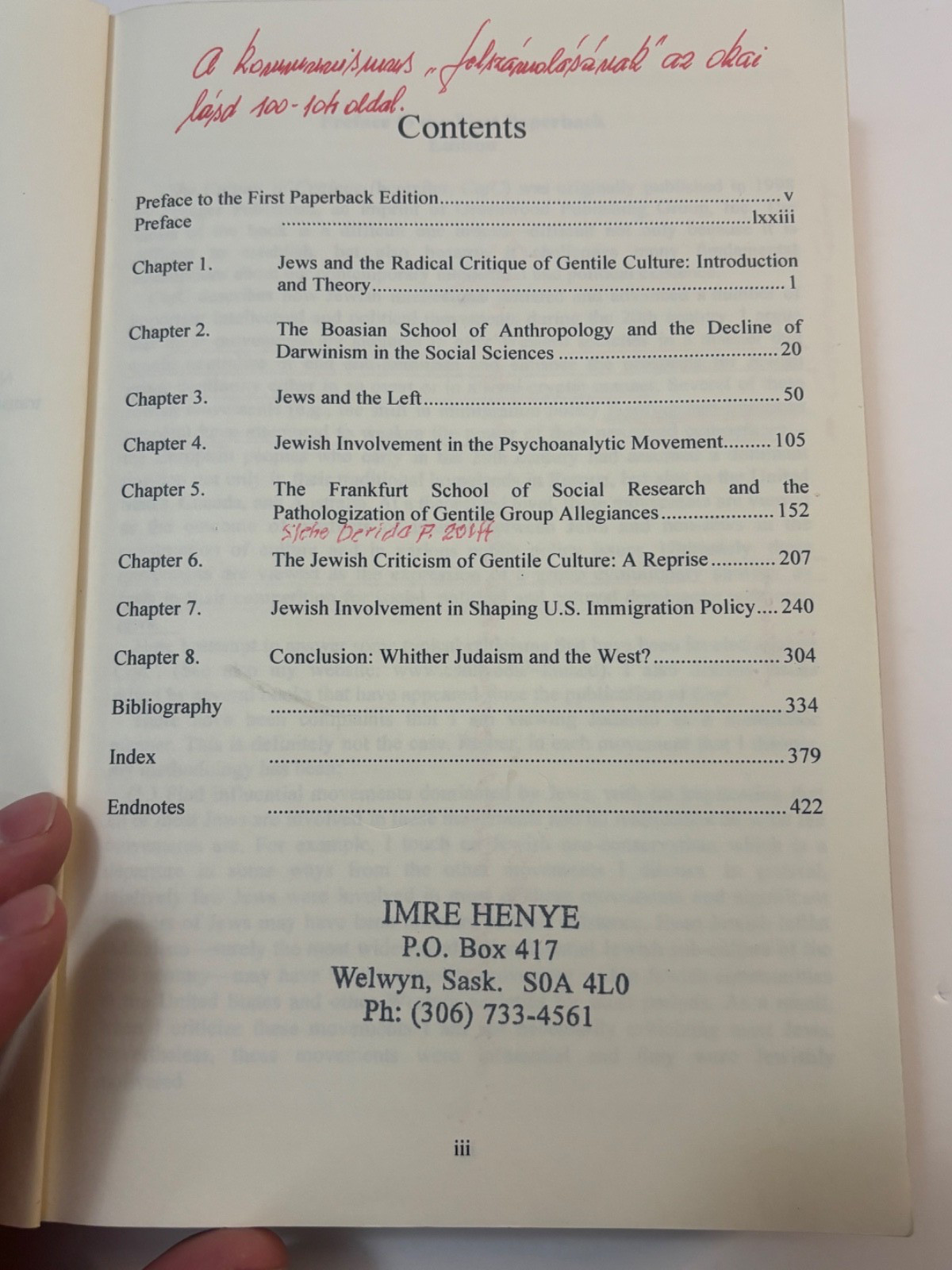 The Culture of Critique: An Evolutionary Analysis of Jewish Involvement in Twent
